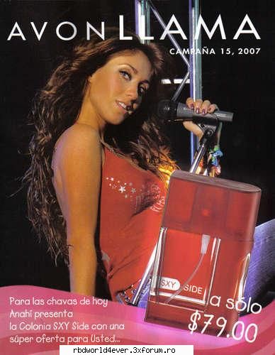 Anahi in Avon - anahi_princessa - Anahi