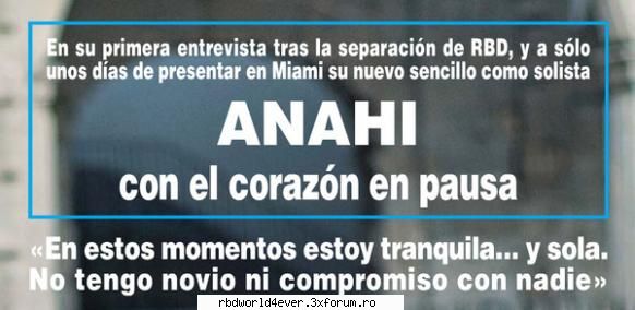 Anahi in Hola - anahi_princessa - Anahi