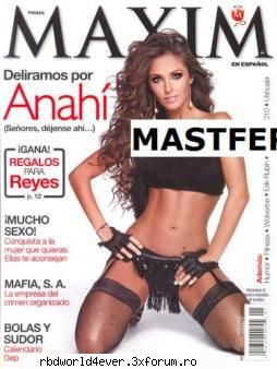 Anahi in Maxim - anahi_princessa - Anahi