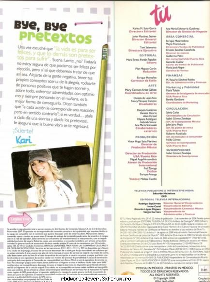 Anahi in TU - anahi_princessa - Anahi