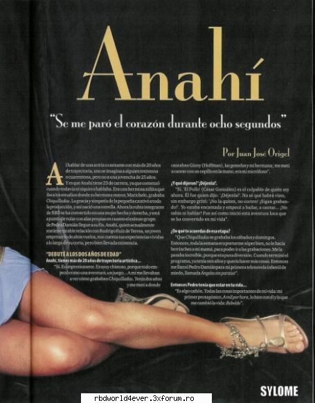Anahi in Tv y Novelas - anahi_princessa - Anahi