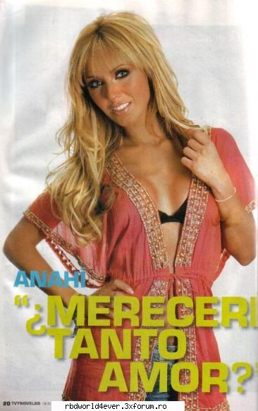 Anahi in Tv y Novelas - anahi_princessa - Anahi