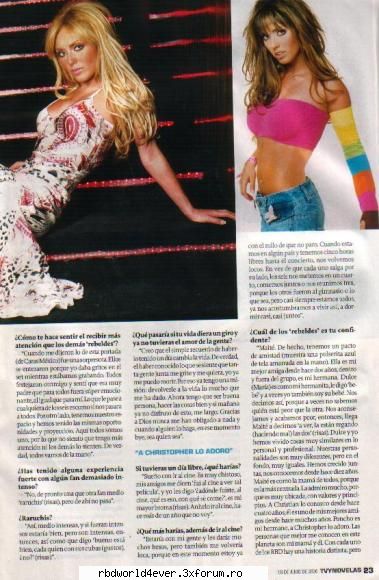 Anahi in Tv y Novelas - anahi_princessa - Anahi