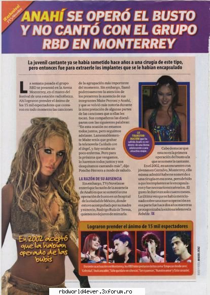 Articole - anahi_princessa - RBD
