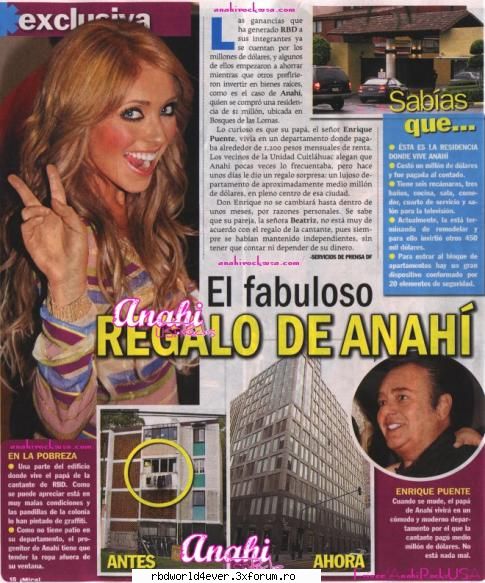 Articole - anahi_princessa - RBD