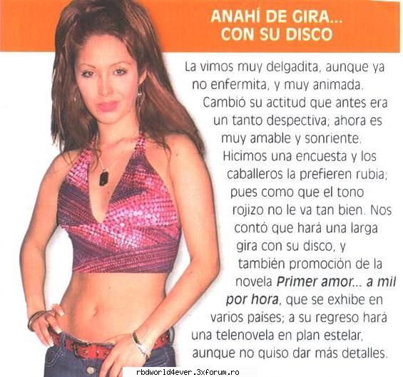 Articole - Dulce_Maria_forever:X:X - RBD