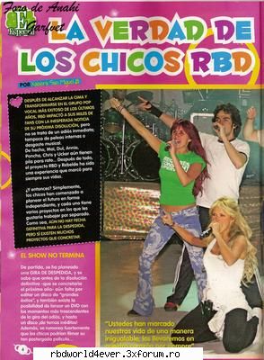Articole - anahi_princessa - RBD