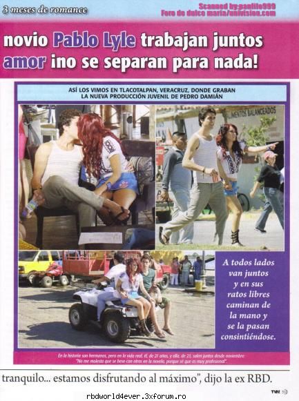Articole - anahi_princessa - RBD