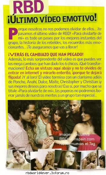 Articole - anahi_princessa - RBD
