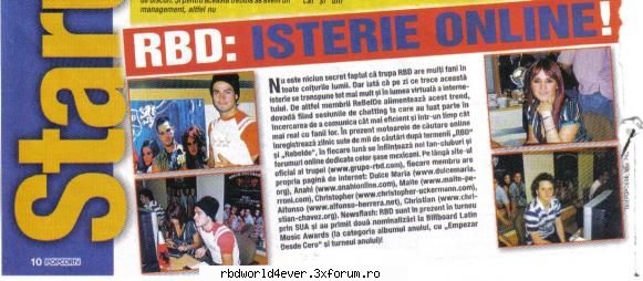 Articole - anahi_princessa - RBD