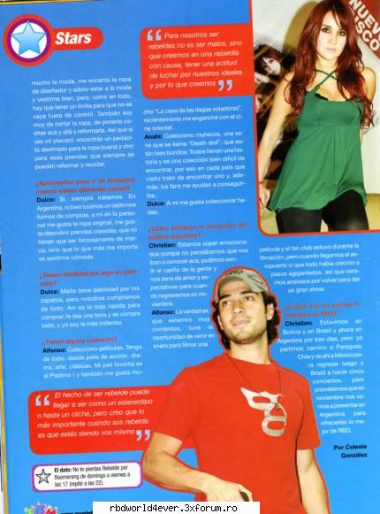Articole - anahi_princessa - RBD