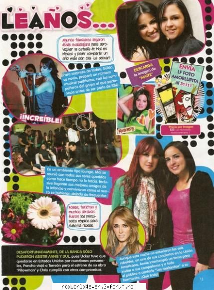 Articole - anahi_princessa - RBD
