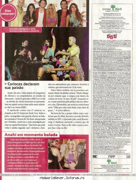 Articole - anahi_princessa - RBD