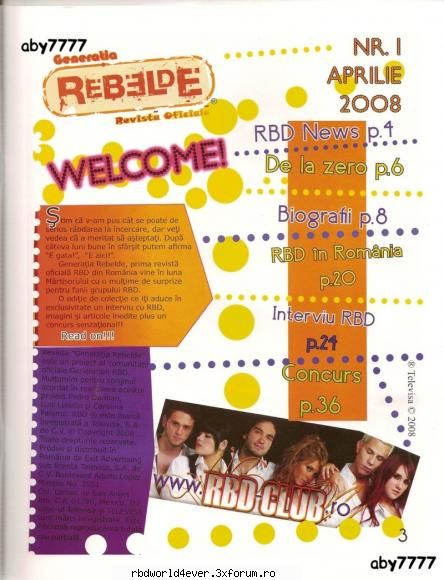 Articole - anahi_princessa - RBD