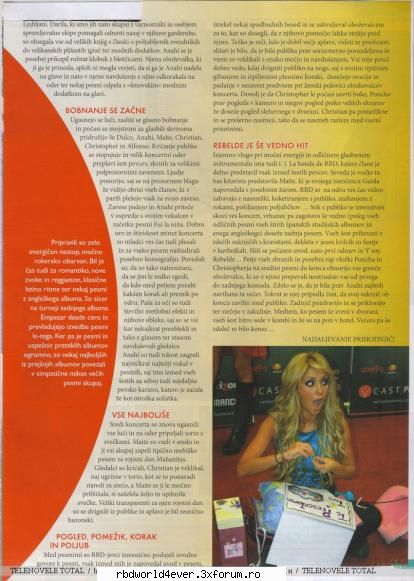 Articole - anahi_princessa - RBD