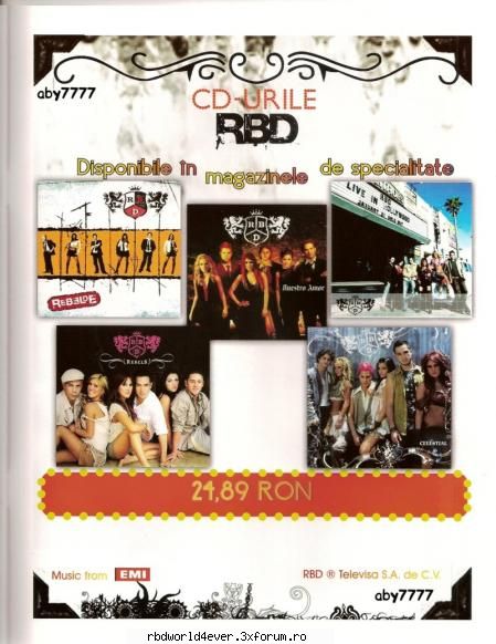 Articole - anahi_princessa - RBD