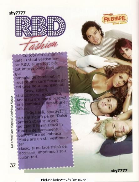 Articole - anahi_princessa - RBD