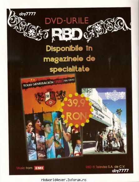 Articole - anahi_princessa - RBD