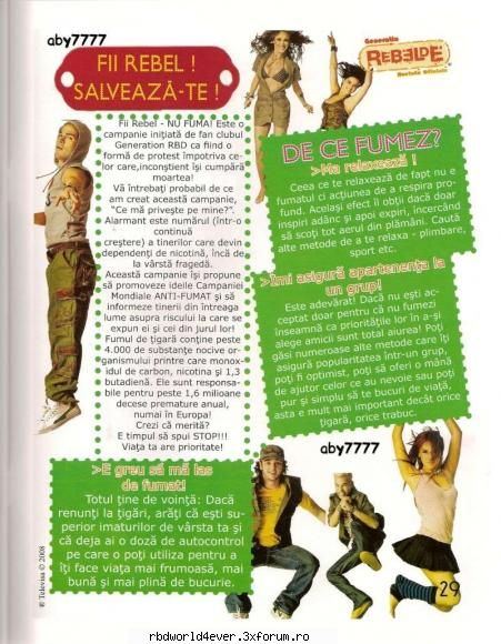 Articole - anahi_princessa - RBD