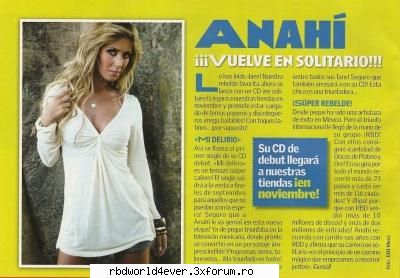 Articole - anahi_princessa - RBD