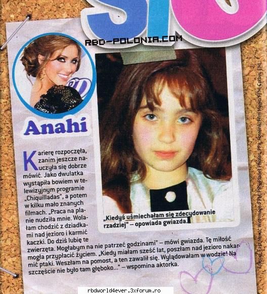 Articole - anahi_princessa - RBD