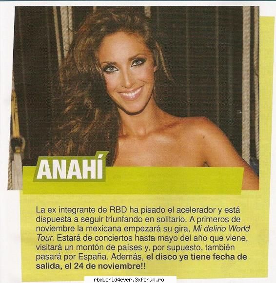Articole - anahi_princessa - RBD