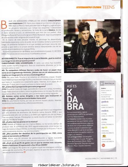 Articole - anahi_princessa - RBD