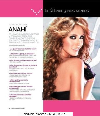 Articole - anahi_princessa - RBD