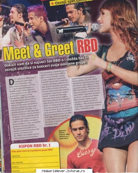 Articole - anahi_princessa - RBD