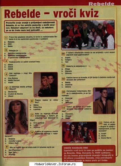 Articole - anahi_princessa - RBD