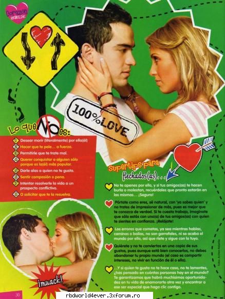 AyA in revista REBELDE - anahi_princessa - Los A
