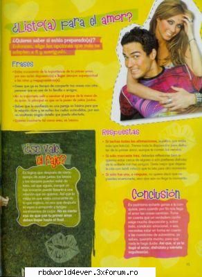 AyA in revista REBELDE - anahi_princessa - Los A