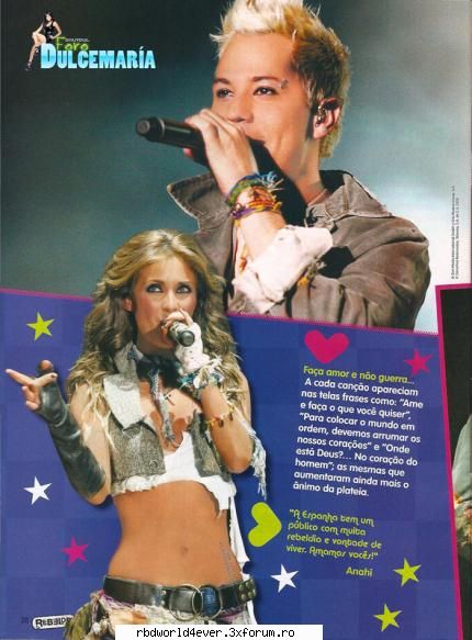 AyC in revista REBELDE - anahi_princessa - Los Weros