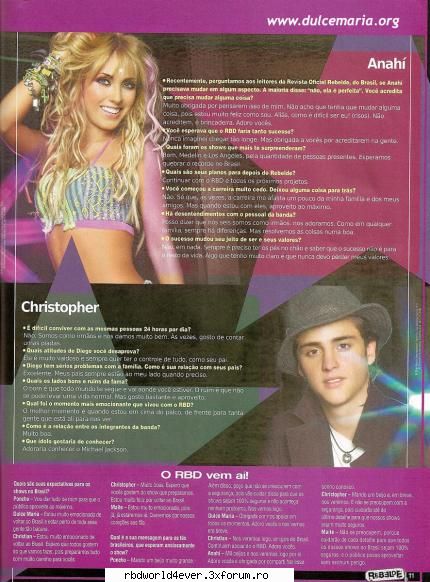 AyU in revista REBELDE - anahi_princessa - Los BB's