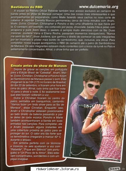 AyU in revista REBELDE - anahi_princessa - Los BB's