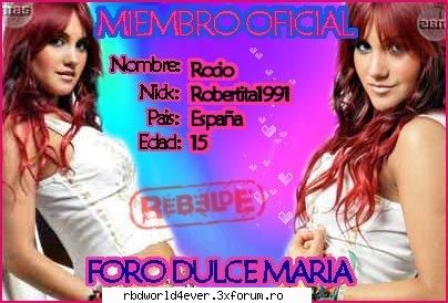 ..:: Bannere ::.. - Dulce_Maria_forever:X:X - Dulce Maria