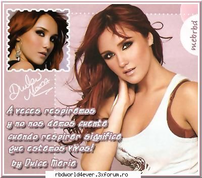 ..:: Bannere ::.. - anahi_princessa - Dulce Maria