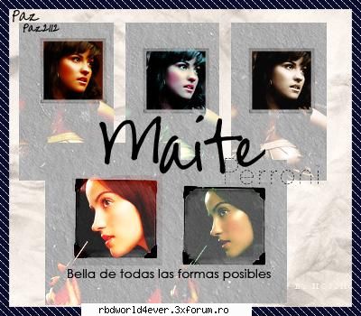 ..::Bannere::.. - anahi_princessa - Maite