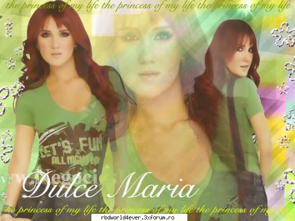 ..:: Bannere ::.. - **Chris_Pollito** - Dulce Maria
