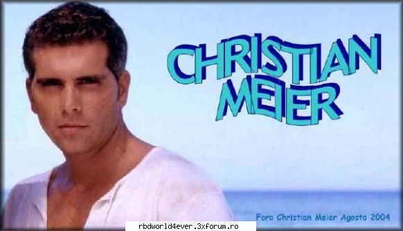 Christian Meier - **Chris_Pollito** - Actori/Actritze