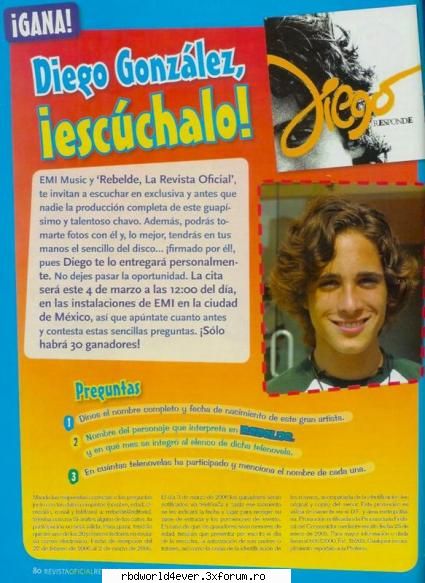 Diego Gonzales - anahi_princessa - R3B3LD3