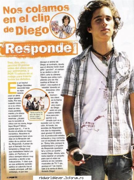 Diego Gonzales - anahi_princessa - R3B3LD3
