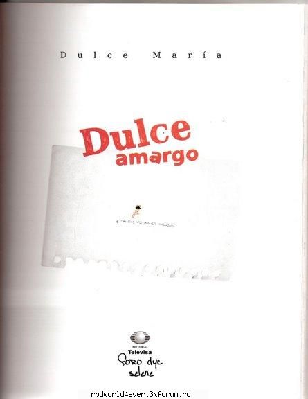 Dulce Amargo - **Chris_Pollito** - Dulce Maria