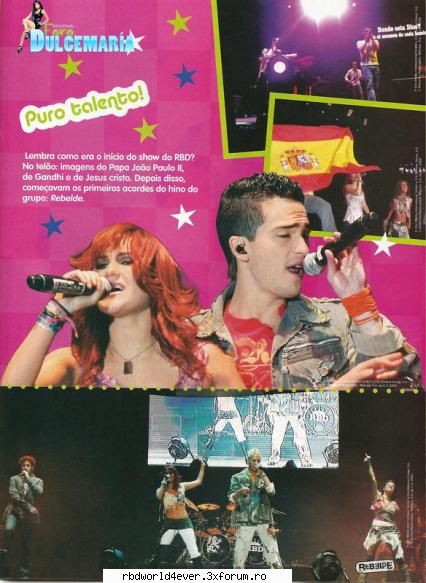 DyP in revista REBELDE - anahi_princessa - Los Trendy's