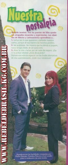 DyU in revista REBELDE - anahi_princessa - Vondy's