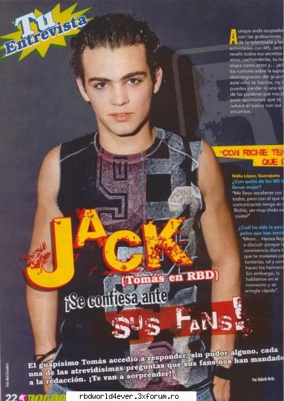 Jack Duarte - anahi_princessa - R3B3LD3