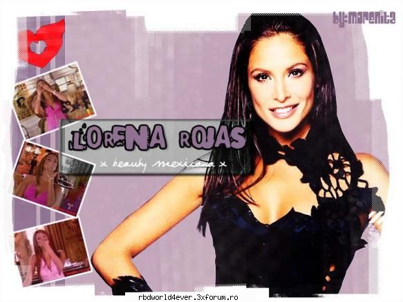 Lorena Rojas - anahi_princessa - Actori/Actritze