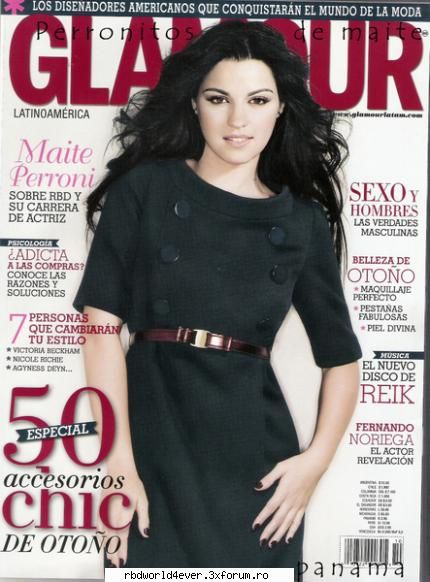 Maite in Glamour - anahi_princessa - Maite