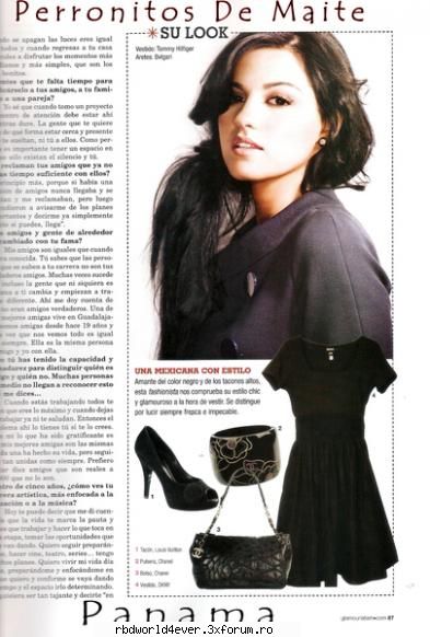 Maite in Glamour - anahi_princessa - Maite