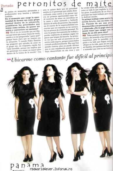 Maite in Glamour - anahi_princessa - Maite